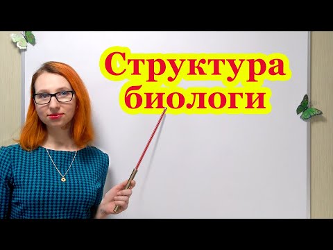 Структура биологии. Биологические науки.