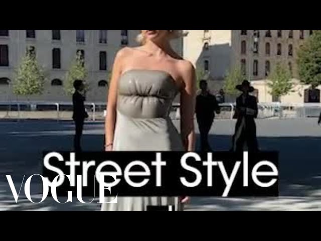Celebs Street Style at Paris Fashion Week