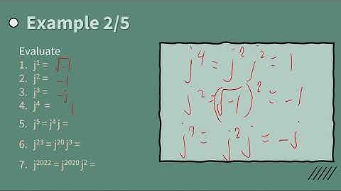 12 - Complex Numbers - Rectangular Forms - Finding the Power of the Imaginary Number - Ex.2/5