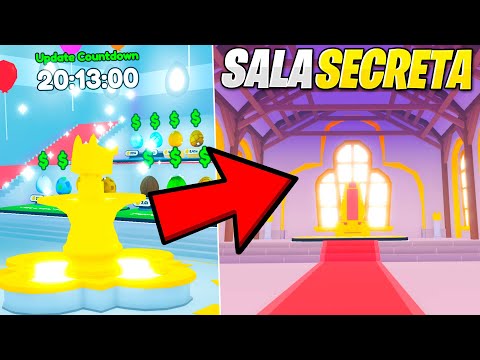 😲 COMO ENTRAR EM TODAS AS SALAS SECRETAS DO PET SIMULATOR X