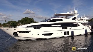 2019 Azimut Grande 30 Metri Luxury Yacht - Deck and Interior Walkaround - 2018 FLIBS