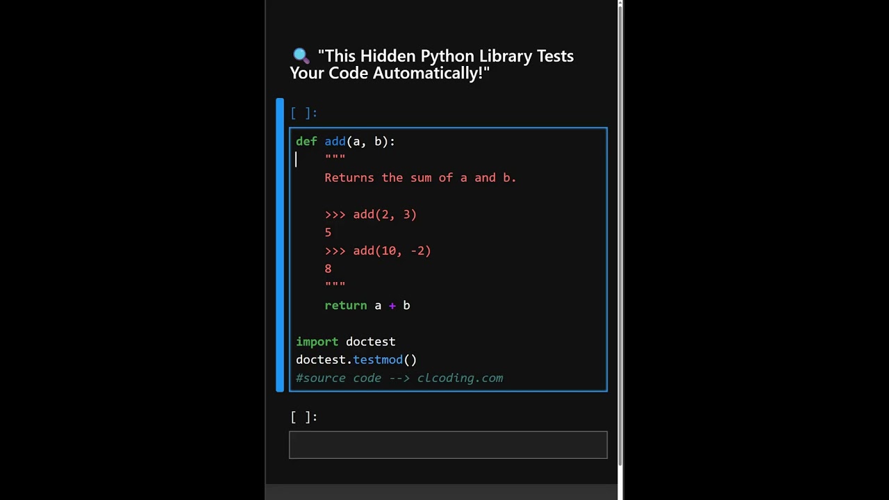 🔍 This Hidden Python Library Tests Your Code Automatically