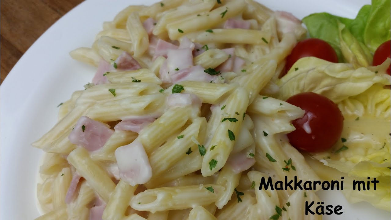 TM 31 - Makkaroni mit Schinken-Käse-Soße oder Mac ´n cheese - YouTube