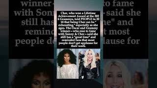 Cher on Her Decades Long Career: "It Can Get Exhausting Being Cher" #Cher #Grammys