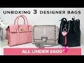 3 NEW Designer Bags ALL UNDER £600 | Sophie Shohet Luxury  | Aspinal, Mulberry, Mansur Gavriel | AD