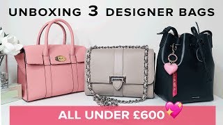 3 NEW Designer Bags ALL UNDER £600 | Sophie Shohet Luxury | Aspinal, Mulberry, Mansur Gavriel