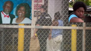Woman booked into jail, arrested in grandparents' murder