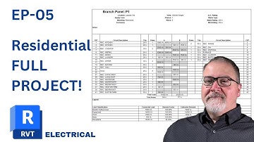 REVIT MEP FREE COURSE!! EP-05 - Floorbox Family Editing & Panel Updates - Electrical Tutorial