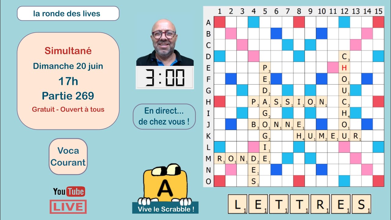 la ronde des lettres videos et boutique de scrabble