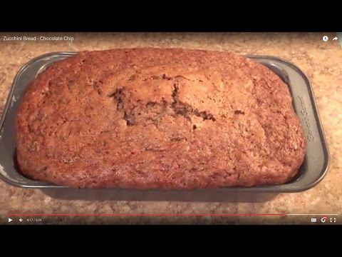 Zucchini Bread - Chocolate Chip