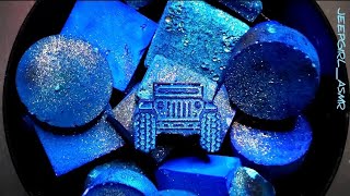 Monday Blues • 💙🫐🥶🩵🦋 • Different Shades, Textures, Shapes of 💙 • ASMR