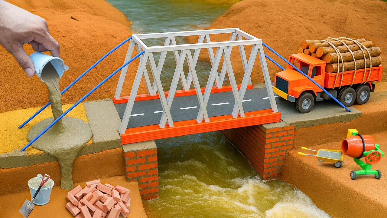 Lightning Destroyed The Bridge - Construction of Strong Steel