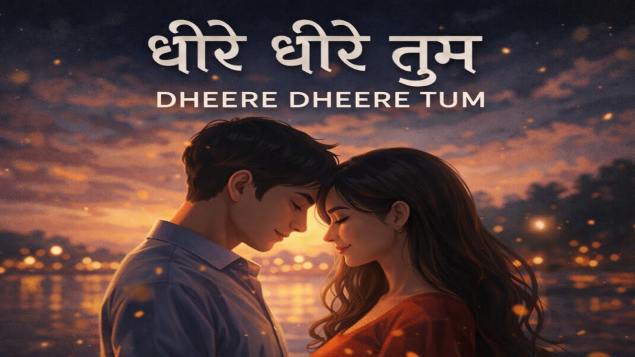 Dheere Dheere Tum | Romantic Love Lofi Song | Night Chill Vibes | Slow Emotional Music