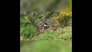 La Guardia Civil de Asturias rescata el cuerpo de Ginés Manzanares