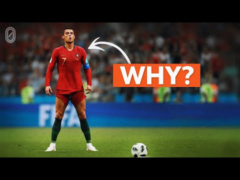 Why Ronaldo Stands Like This Before a Penalty
