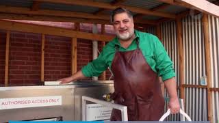 Matt Preston talks about composting food with the Closed Loop Commercial Composter