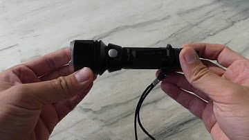 Fenix TK22 LED flashlight - assembly, operation, how to