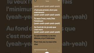 TIAKOLA - RESTE LÀ (paroles)
