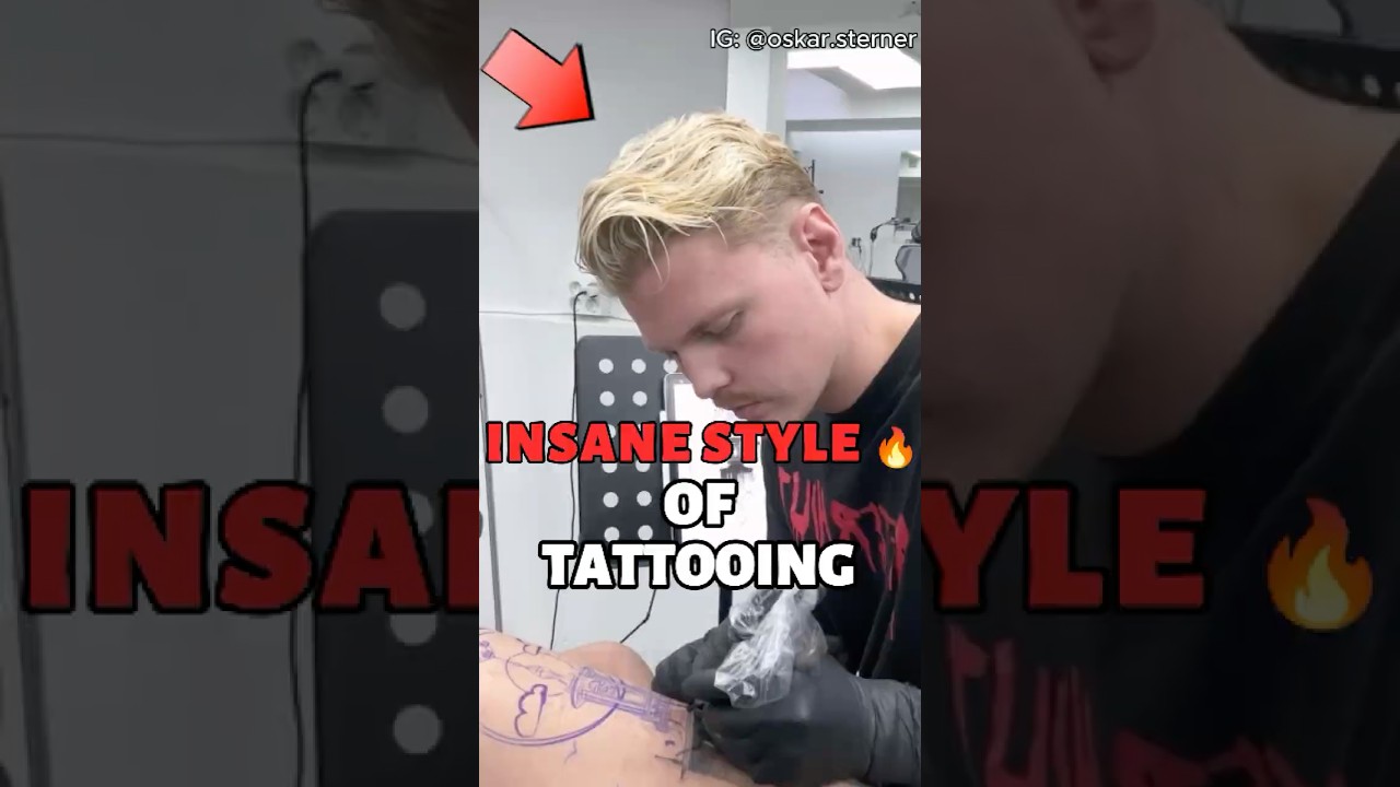 Insane abstract tattoos by Oskar Sterner | IG: @oskar.sterner 