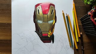 Drawing Iron Man(Tony Stark) - Neetubamniyaart Part - 1