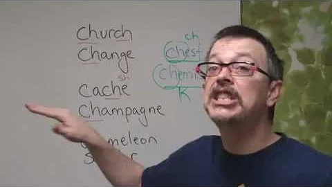 Q&A: "ch" sound (sh (champagne), k (chemistry), ch (chest))