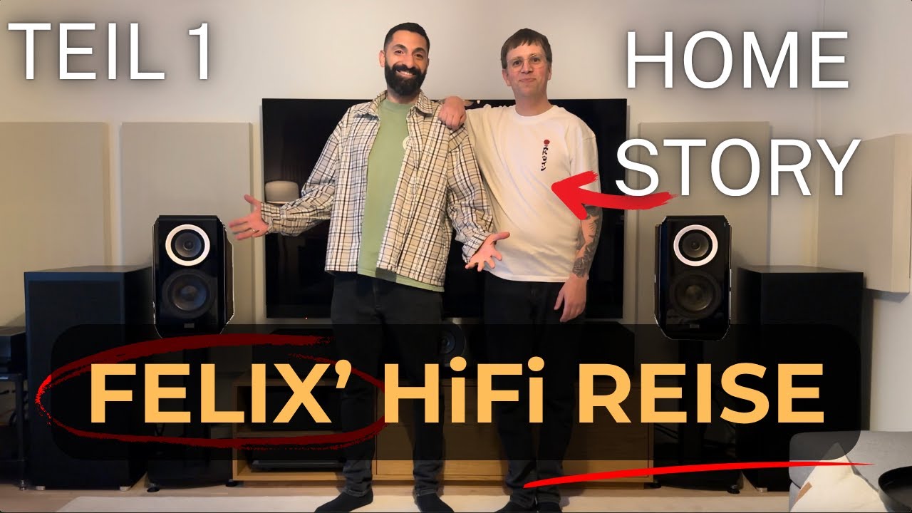 FELIX’ HiFi REISE – Vom Jugendzimmer bis zum High End Setup | HOME STORY Teil 1
