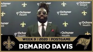 Demario Davis on Historic Brees\/Brady Matchup | Saints-Bucs Postgame | Week 9 2020