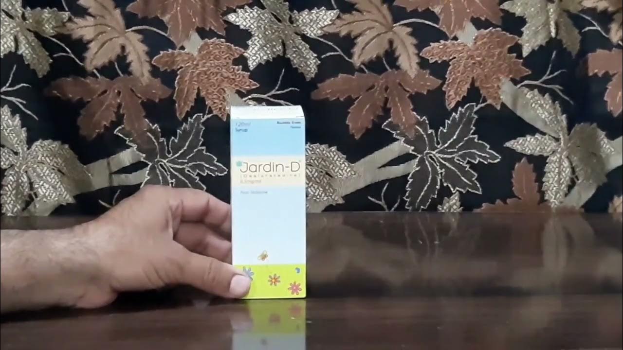 JardinD Syrup review by Medicine for Health YouTube