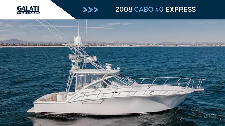 For Sale 2008 Cabo 40 Express "TOMAHAWK"