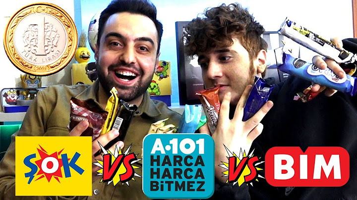 ŞOK VS A101 VS BİM ! HANGİSİNİN ABUR CUBURU DAHA PAHALI ?