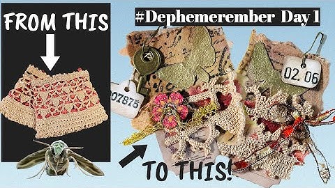 From Victorian Cuffs to Lace Tabs!! #dephemerember 2025