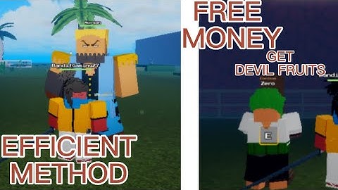 How to TRULY AND EFFECTIVELY FARM MONEY IN PIXEL PIECE(Get the devil fruits you want)