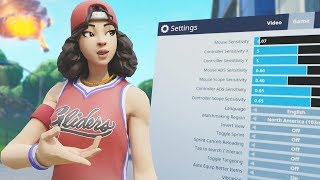 BEST Season 10 CONTROLLER Fortnite Settings (PS4 & Xbox Fortnite Settings)