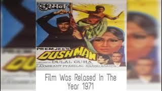 Sachai Chup Nahi Sakti|Dushman(1971)| Wada Tera Wada| Rajesh Khanna