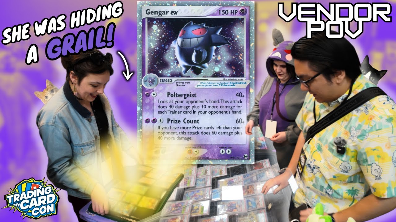 There Were GRAILS EVERYWHERE at Trading Card Con Portland! | Cards & More Tour | Vendor POV Part 1