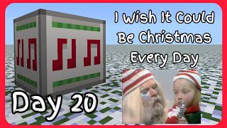 Minecraft Christmas Note Block Tutorial - I Wish It Could Be Christmas Every Day