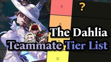 The Dahlia Teammate Tier List! How Does She Change Break? | Honkai Star Rail 3.8