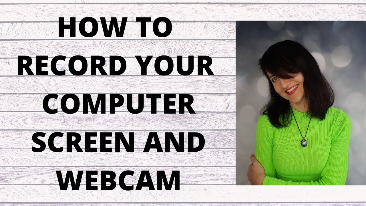 How to Record Your Computer Screen and Webcam with OBS - YouTube