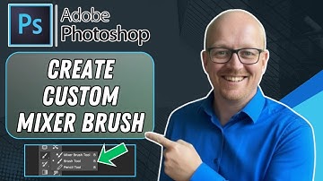 How to Create a Custom Mixer Brush in Photoshop | 2025 Digital Art Tutorial