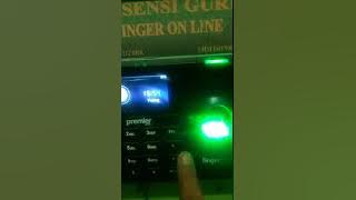 Cara Absensi Finger yang Benar