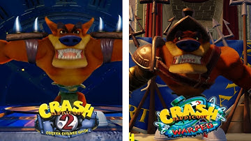 Tiny Tiger Boss Fights | Crash Bandicoot N Sane Trilogy | 4K Gameplay