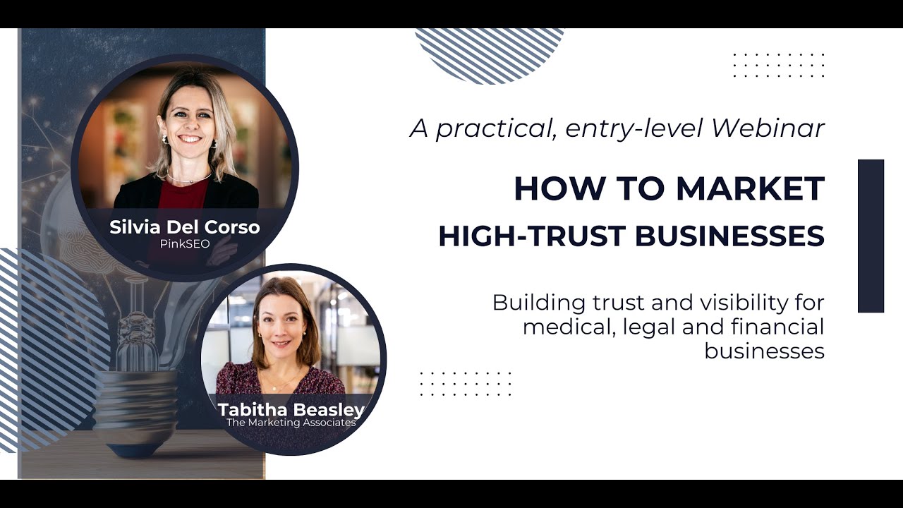 Trust, Branding and Visibility in Modern Search (Healthcare, Legal, Finance)