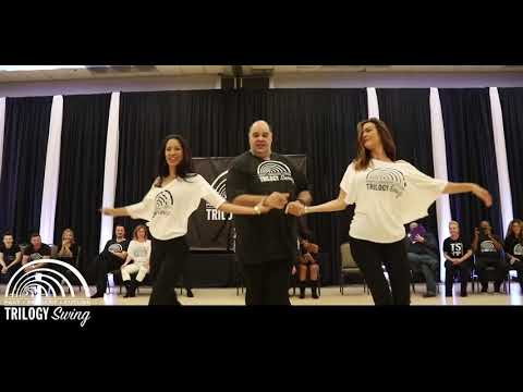 John Lindo, Jessica Cox, and Laureen Baldovi - Trilogy Swing 2018