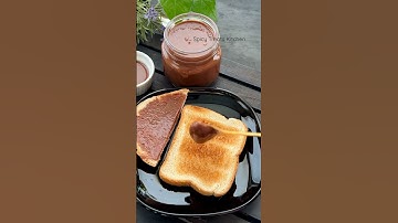 Easy Choco Nut Butter #shorts #healthyrecipe #healthysnack   | Homemade Nutella(vegan) Recipe