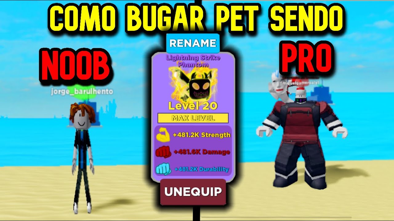 COMO CONSEGUIR OS MELHORES PETS DE ROBUX *EVOLUÍDOS* DE GRAÇA NO MUSCLE  LEGENDS!! (Roblox) 