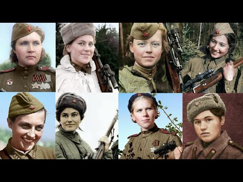 8 Penembak Jitu Wanita Rusia Yang Paling Mematikan Dalam Sejarah Militer Dunia