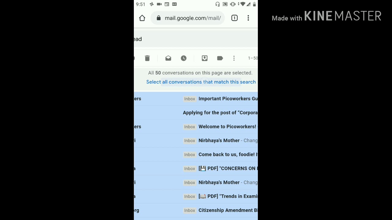 How to mark all unread mail as read in Gmail - YouTube