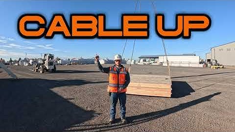 Hand and radio signals for a mobile crane.