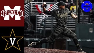 #4 Mississippi State v #2 Vanderbilt Highlights (Kumar Rocker Complete Game) | 2021 College Baseball