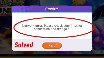 Fix network error & Connecting to Server error problem solve Pokemon UNITE